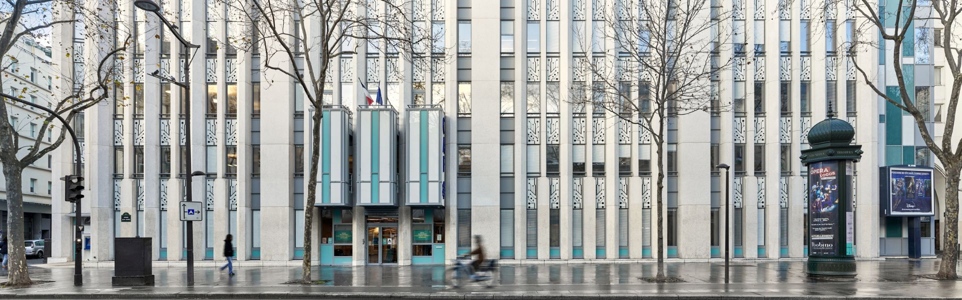 Réhabilitation CAF Paris Laumière